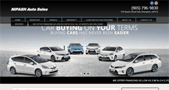 Desktop Screenshot of nipashauto.com