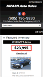 Mobile Screenshot of nipashauto.com